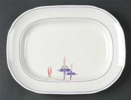 Poem 10" Oval Serving Platter