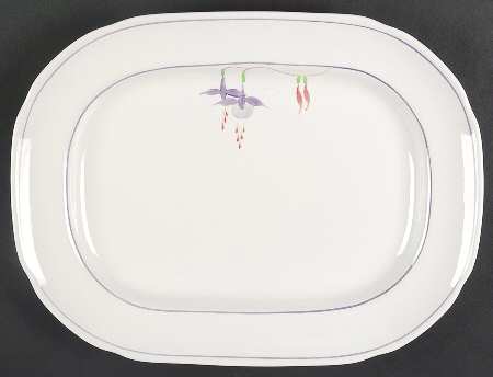 Poem 12" Oval Serving Platter