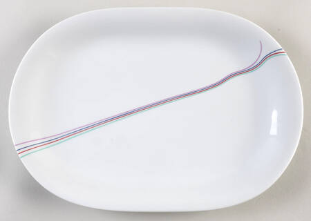 Rainbow 12" Oval Serving Platter