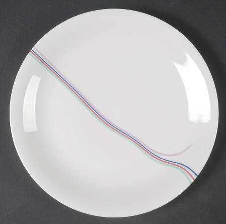 Rainbow Bread & Butter Plate