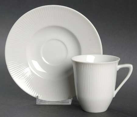 ROR3 Flat Demitasse Cup & Saucer Set
