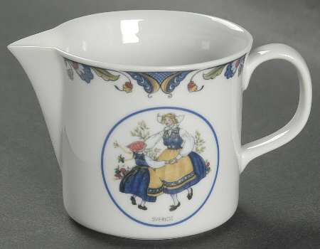 Swedish National Costumes Creamer