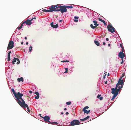 Arcadia Red and Blue (Smooth) by Royal Staffordshire