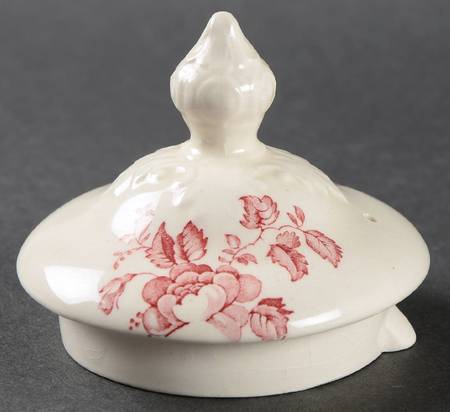 Charlotte Pink (Scalloped) Lid for Teapot by Royal Staffordshire