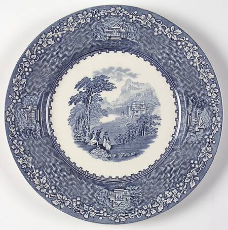 Jenny Lind Blue by Royal Staffordshire