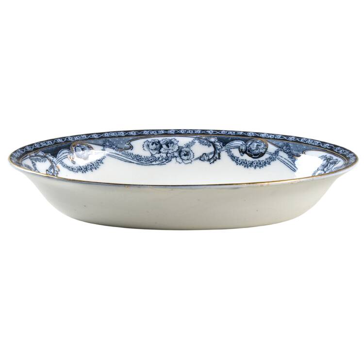 Renown Blue 10" Oval Vegetable Bowl
