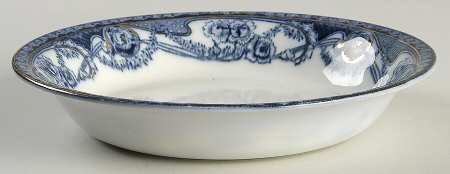 Renown Blue Coupe Soup Bowl