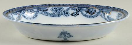 Renown Blue 9" Oval Vegetable Bowl
