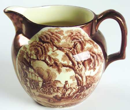 Rural Scenes Brown (Round) 16 Oz Jug
