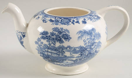Tonquin Blue Teapot No Lid