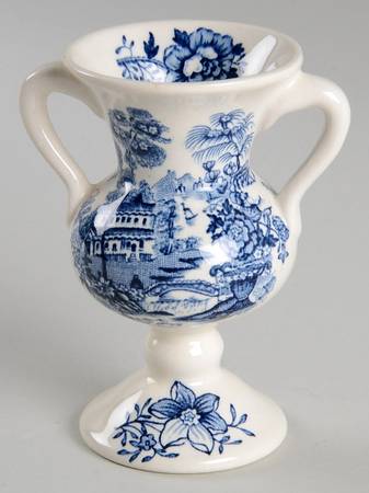 Tonquin Blue 3" Bud Vase
