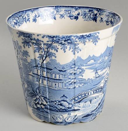 Tonquin Blue Large Cachepot