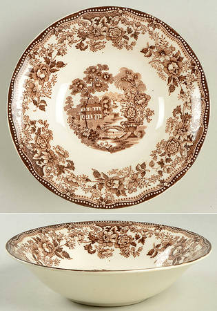 Tonquin Brown Coupe Cereal Bowl