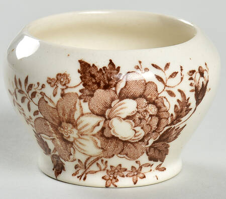 Tonquin Brown Individual Open Sugar Bowl