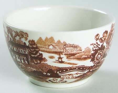 Tonquin Brown Mini Open Sugar Bowl