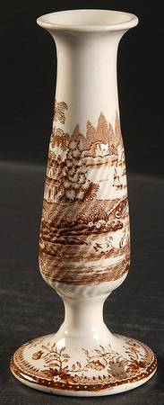 Tonquin Brown 4" Bud Vase