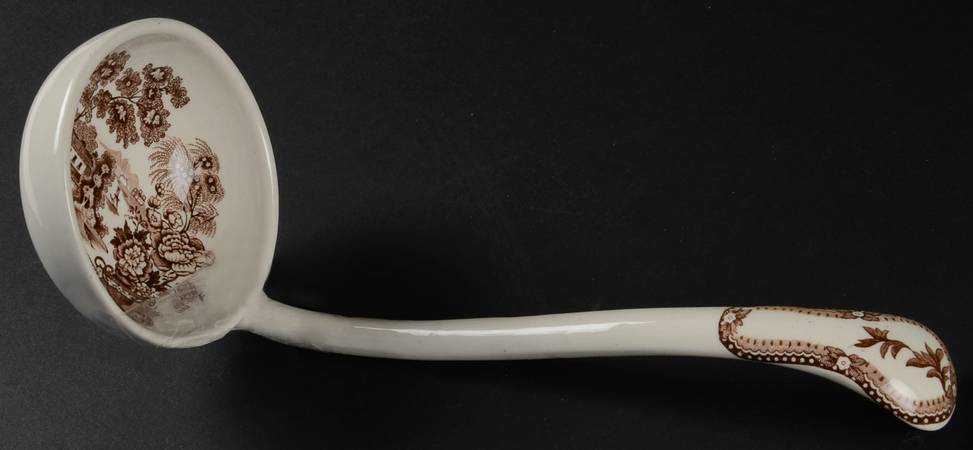 Tonquin Brown Tureen Ladle