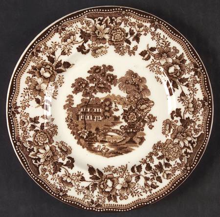 Tonquin Brown Bread & Butter Plate