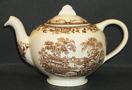Tonquin Brown Small Teapot & Lid