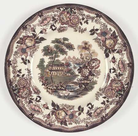 Tonquin Brown Multicolor (Cream) by Royal Staffordshire