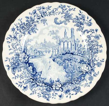 Waterfall blue by Royal Staffordshire