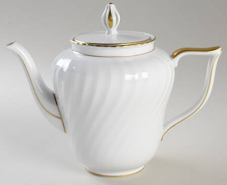 Annette (Gold Trim) Teapot & Lid