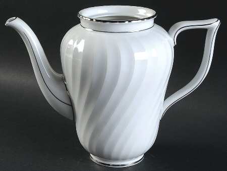 Annette (Platinum Trim) Coffee Pot No Lid