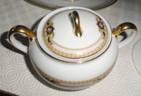 Belmont Sugar Bowl & Lid