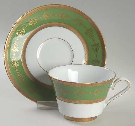 Buckingham Flat Cup & Saucer Set