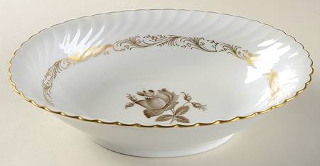 Classic Rose 9" Oval Vegetable Bowl