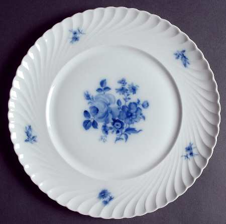 Copenhagen Rose Dinner Plate