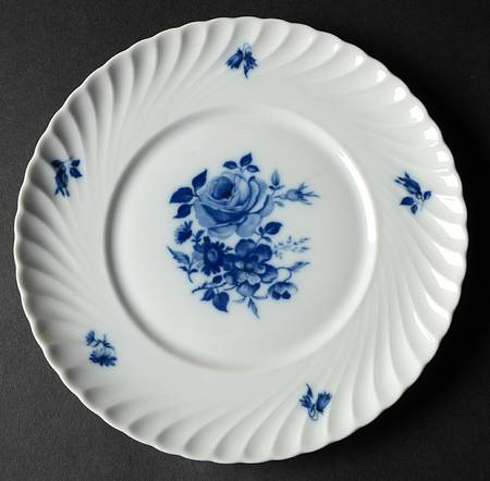 Copenhagen Rose Salad Plate