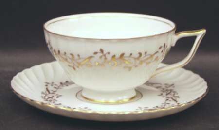 Crestmont Footed Cup & Saucer Set