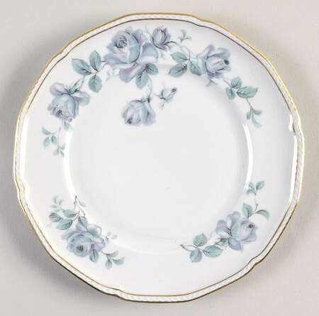 Damask Rose Salad Plate