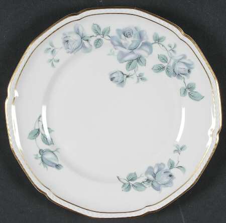 Damask Rose Bread & Butter Plate by Royal Tettau