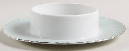 Dawn Rose Round Butter No Lid