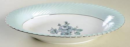Dawn Rose 13" Oval Vegetable Bowl