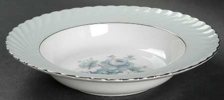 Dawn Rose Rim Soup Bowl