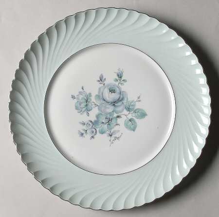 Dawn Rose Dinner Plate