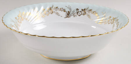 Duchess Blue Green 9" Round Vegetable Bowl