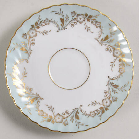 Duchess Blue Green Saucer for Demitasse Cup