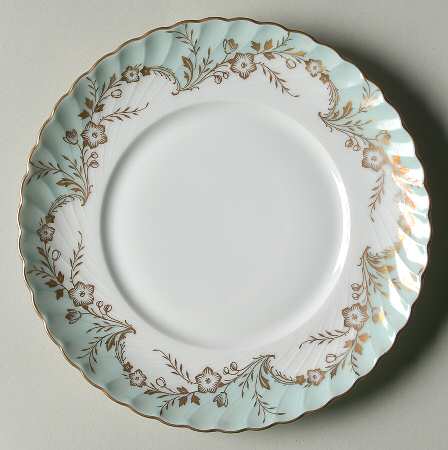 Duchess Blue Green Bread & Butter Plate