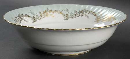 Duchess Blue Green 10" Round Vegetable Bowl