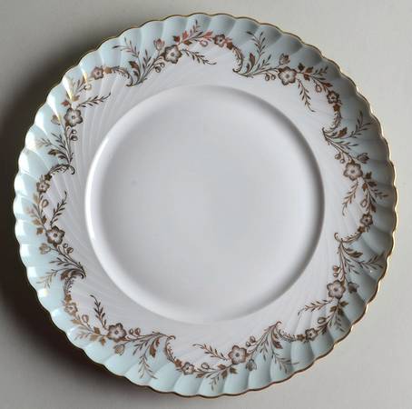 Duchess Blue Green Luncheon Plate
