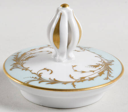 Elegance Blue Green (Gold Trim) Lid for Coffee Pot