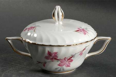 Fantasy (Gold Trim) Sugar Bowl & Lid