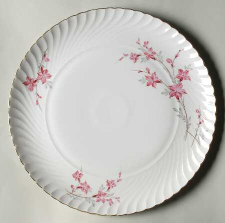 Fantasy (Gold Trim) 12" Chop Plate (Round Platter)