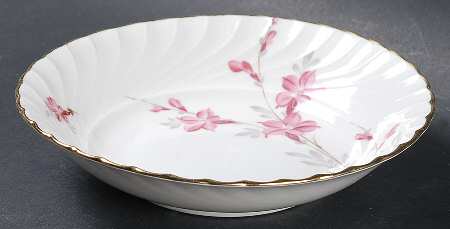 Fantasy (Gold Trim) Fruit/Dessert (Sauce) Bowl