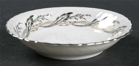 Golden Silver Fruit/Dessert (Sauce) Bowl