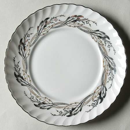 Golden Silver Bread & Butter Plate by Royal Tettau